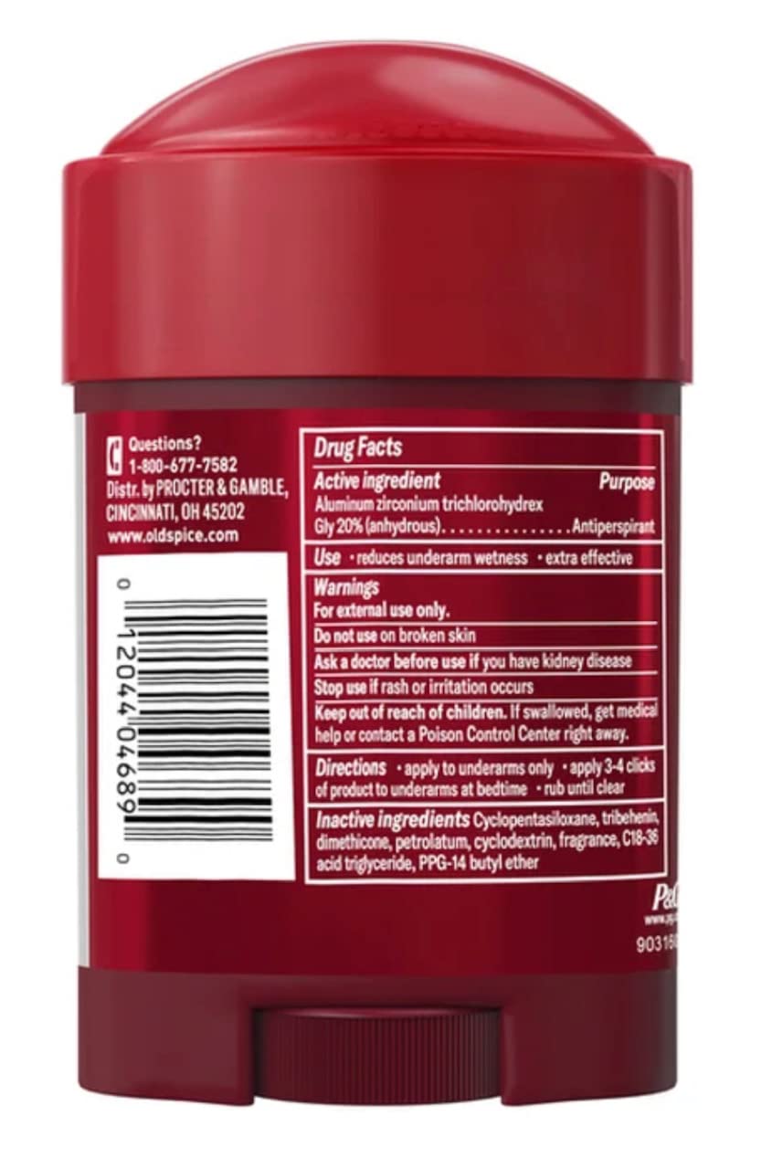 Old Spice Défense – protection 72 heures adaptée aux journées actives.