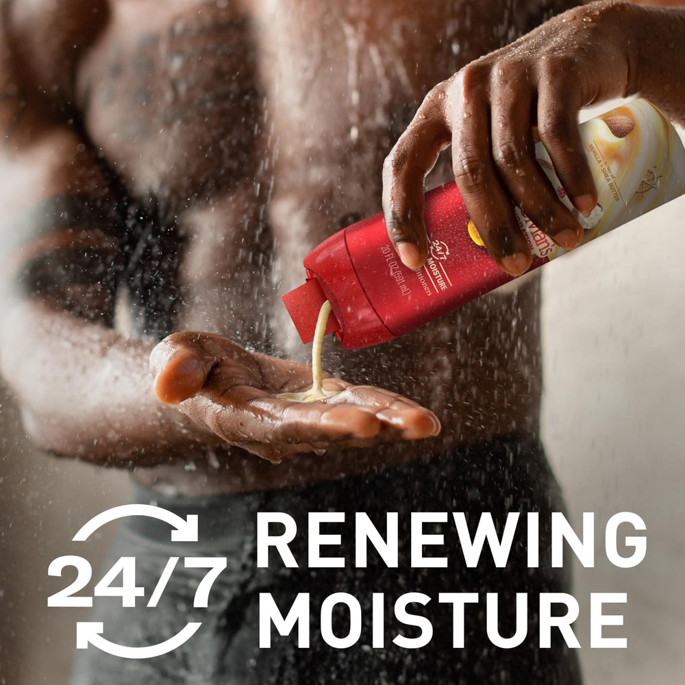 Old Spice GentleMan’s Super Hydration – Formule Vitamine B3 pour peau douce.