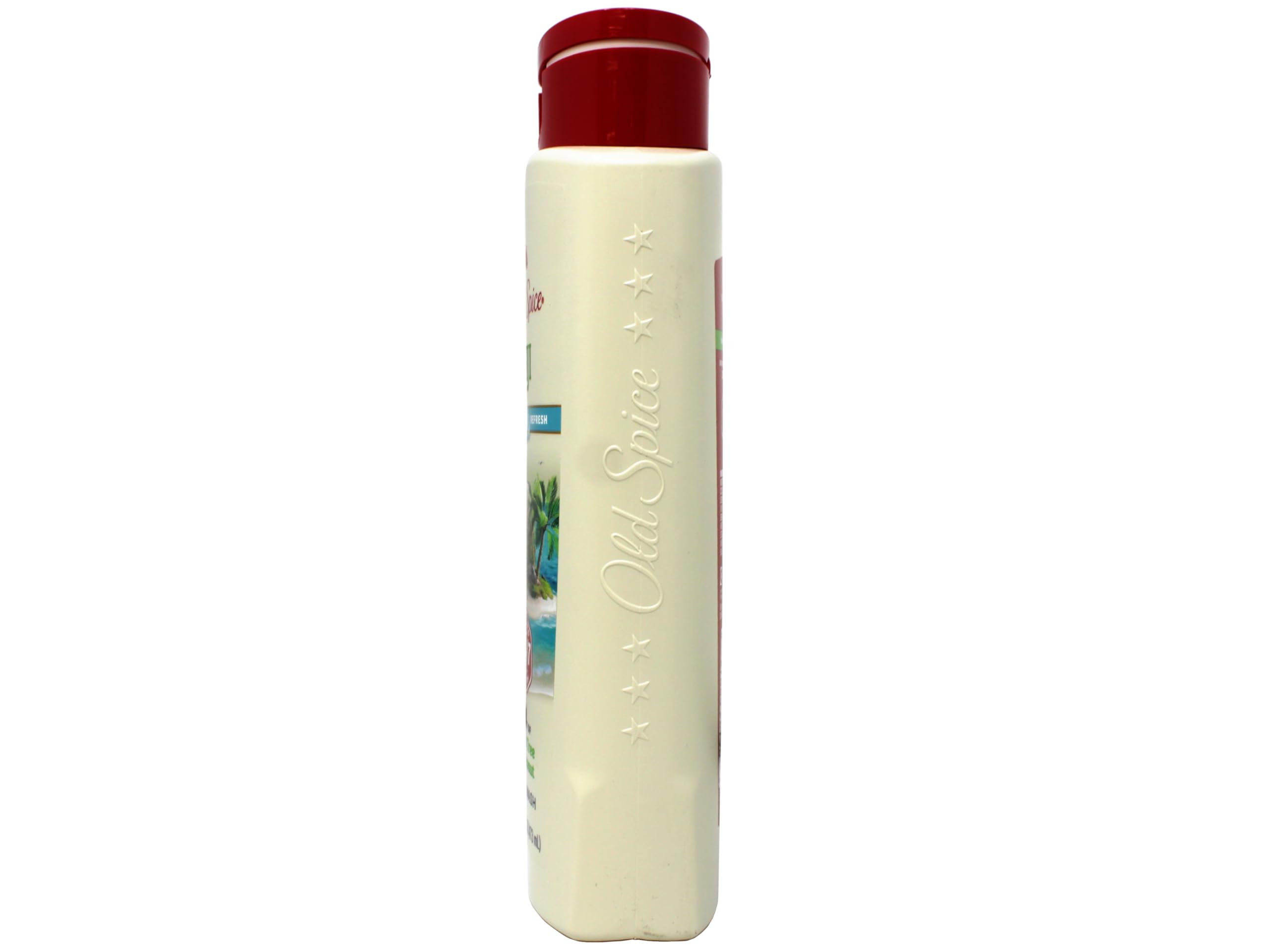 Old Spice gel douche nettoie salissures et odeurs pour une propreté durable.