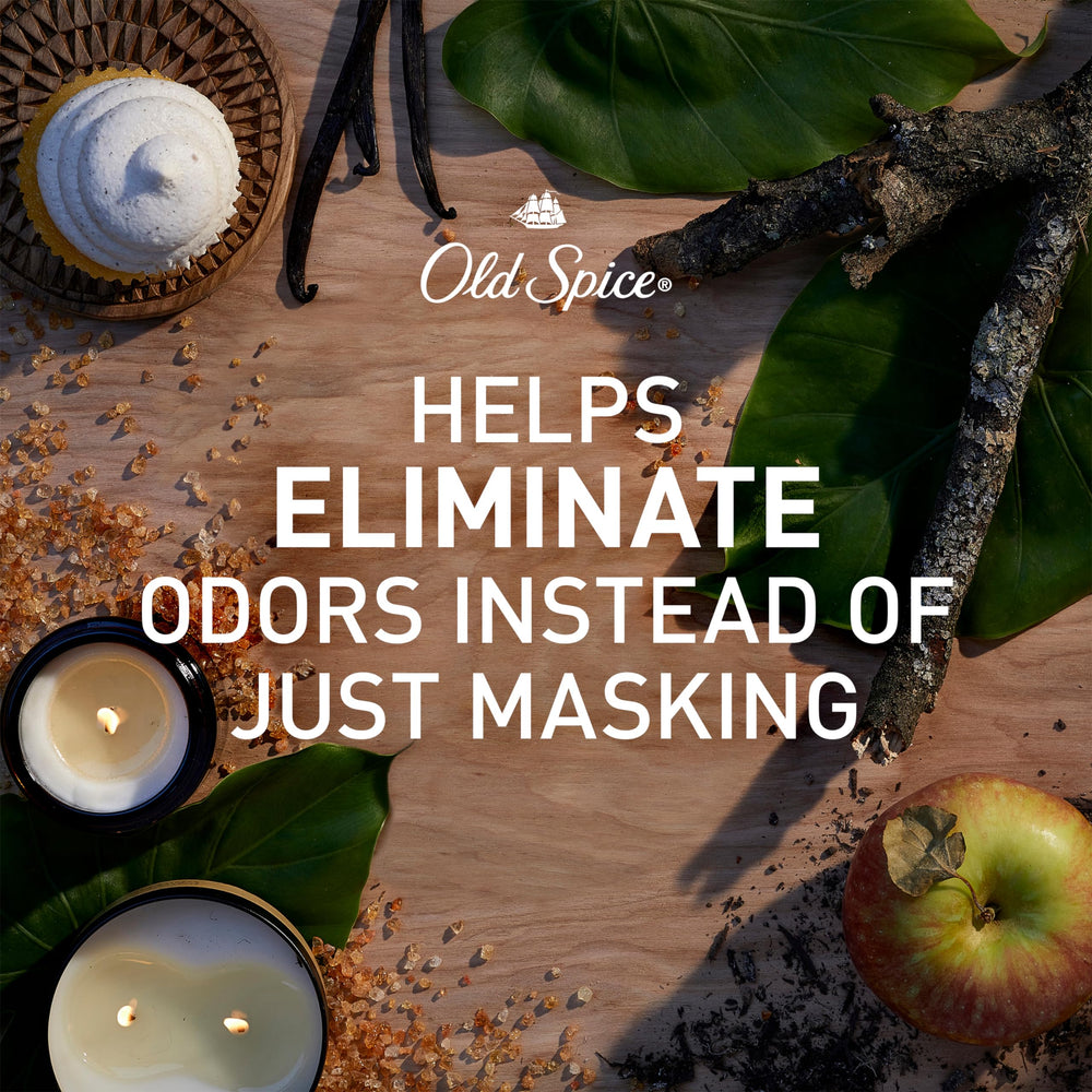 Huile d’argan apaisante pour la peau avec Old Spice Dry Spray.