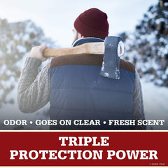 Étiquette Old Spice Fiji sans aluminium, promesse d’une utilisation pratique.