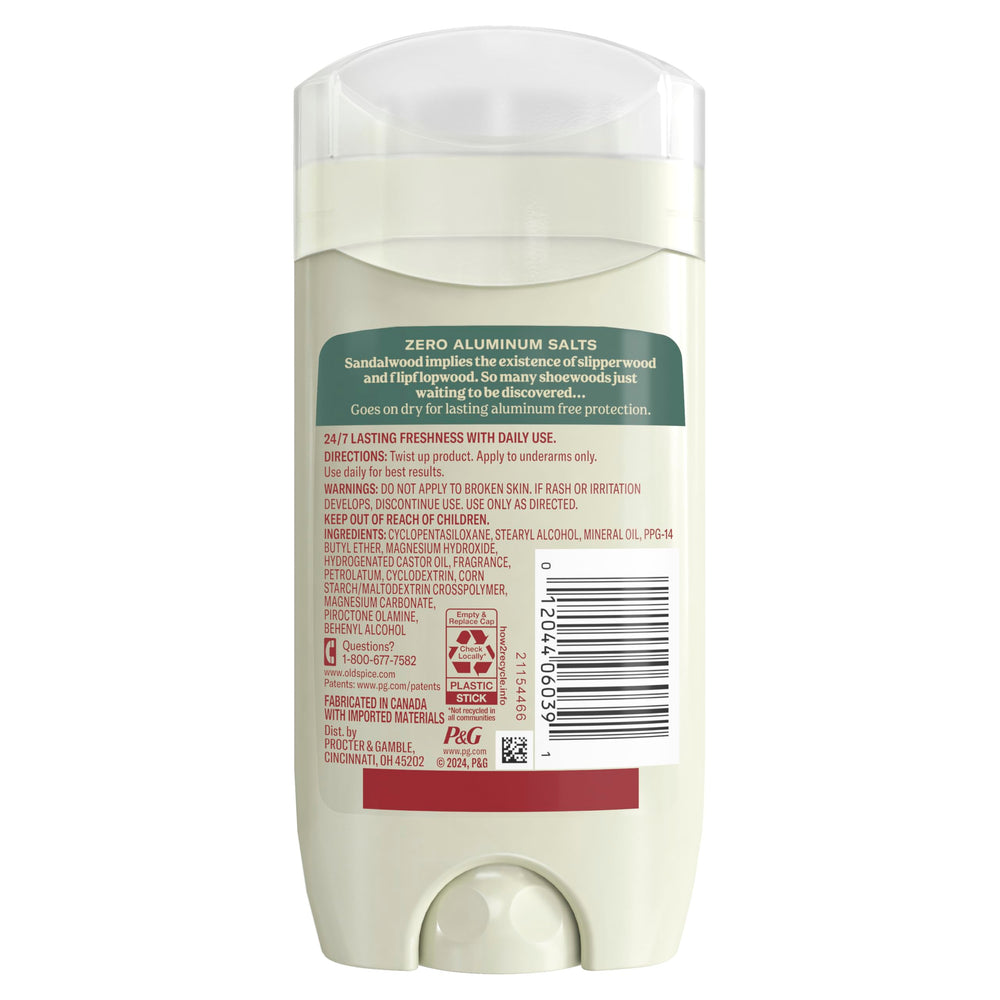 Old Spice Gentleman's Blend déodorant, design pratique et usage quotidien confortable.