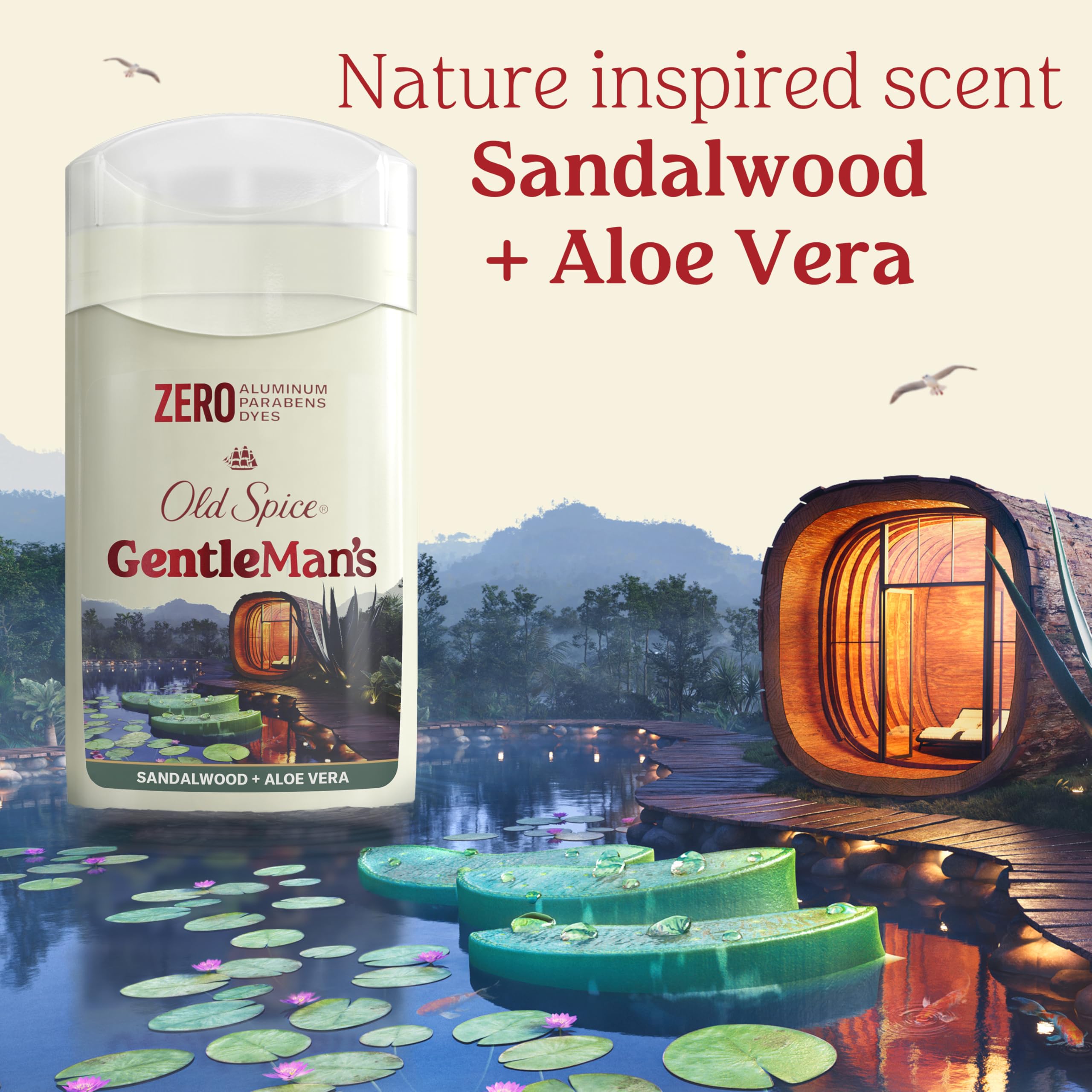 Old Spice Gentleman's Blend, fraîcheur 24/7 pour les activités quotidiennes et les rendez-vous.