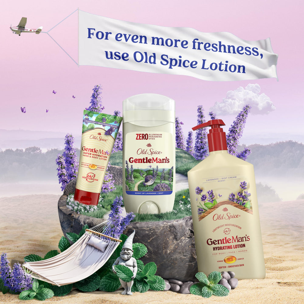 Old Spice pack 3: fraîcheur durable matin et soir.