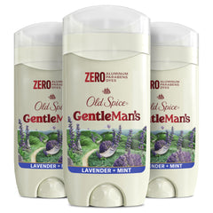 Old Spice GentleMan's Déodorant pack-3 emballage pratique et prêt à l'emploi.