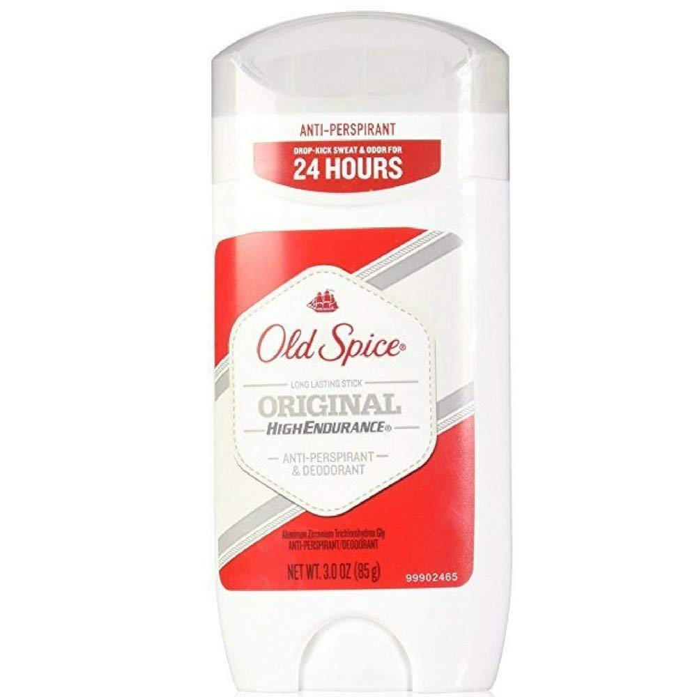 Old Spice Haute Endurance Déodorant Stick Original Invisible offre une protection durable et une fraîcheur longue durée.