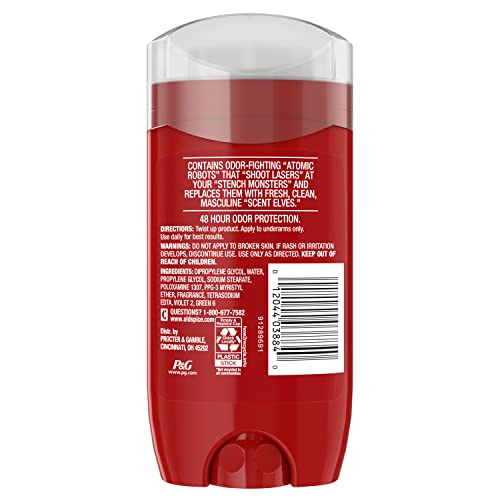 Old Spice High Endurance Fresh déodorant, lot de trois sticks.