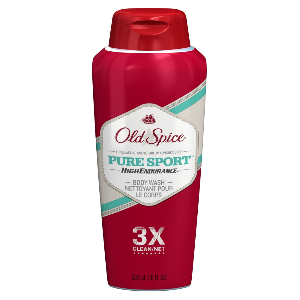 Mousse de douche Old Spice High Endurance Sport Pur, texture généreuse et propreté efficace