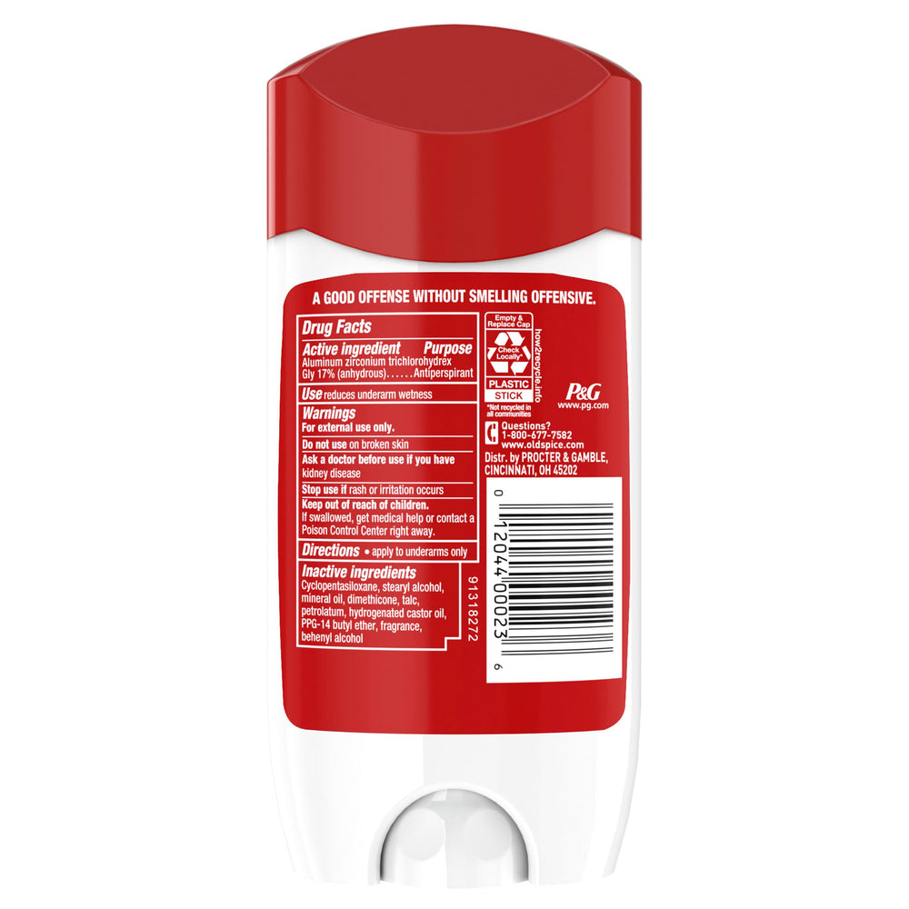 Old Spice High Endurance Original pack de deux, pratique pour rester frais en déplacement.
