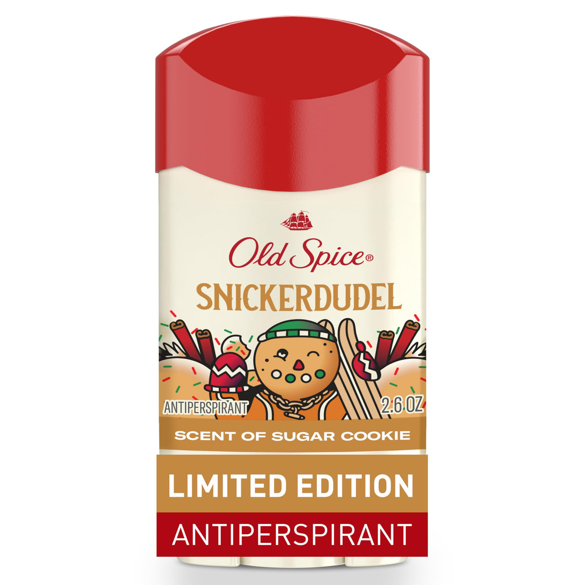 Old Spice Holidude - Bouteille d'antiperspirant, protection 24h pour l'hiver