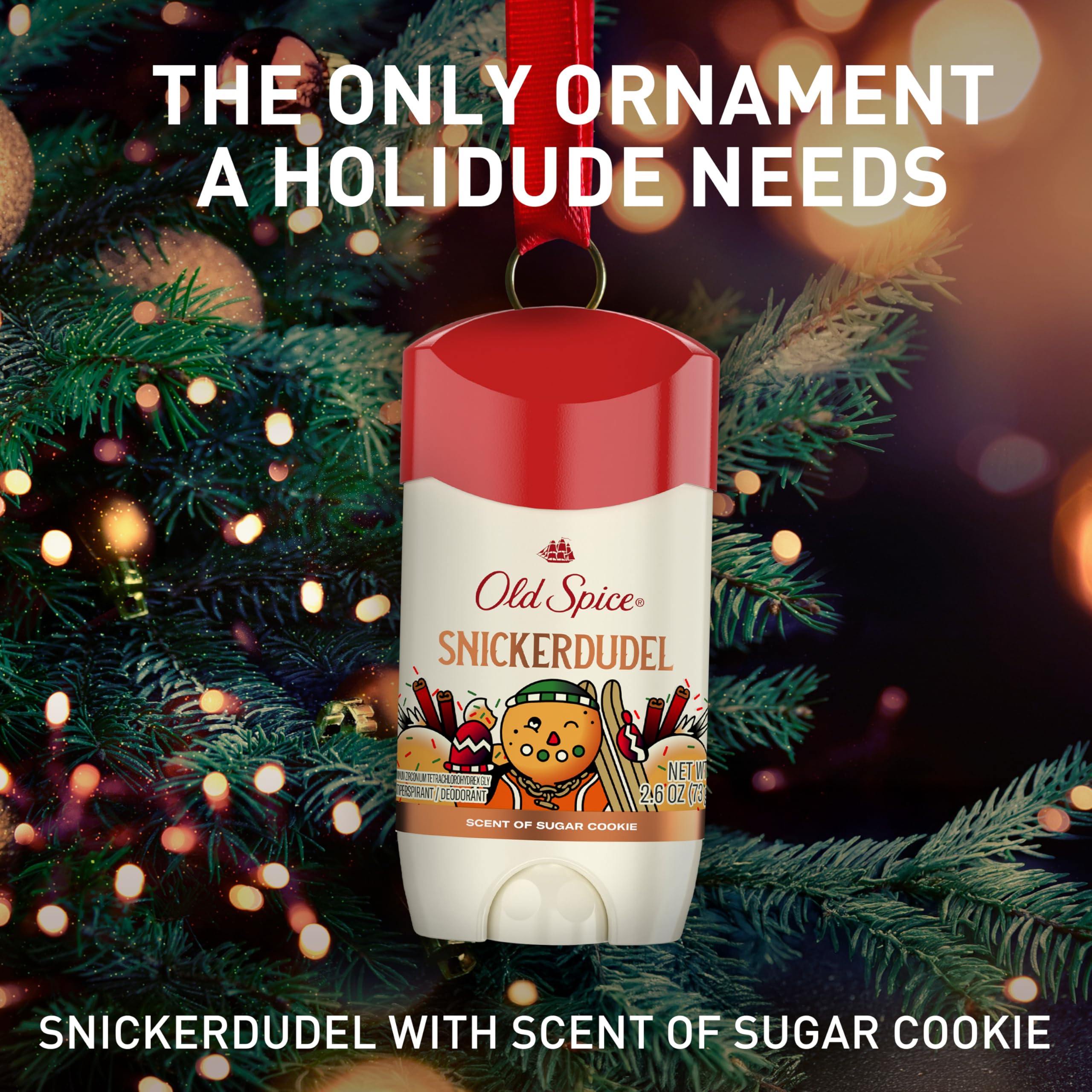 Old Spice Holidude - Emballage PumpKing, épice chaude et réconfortante