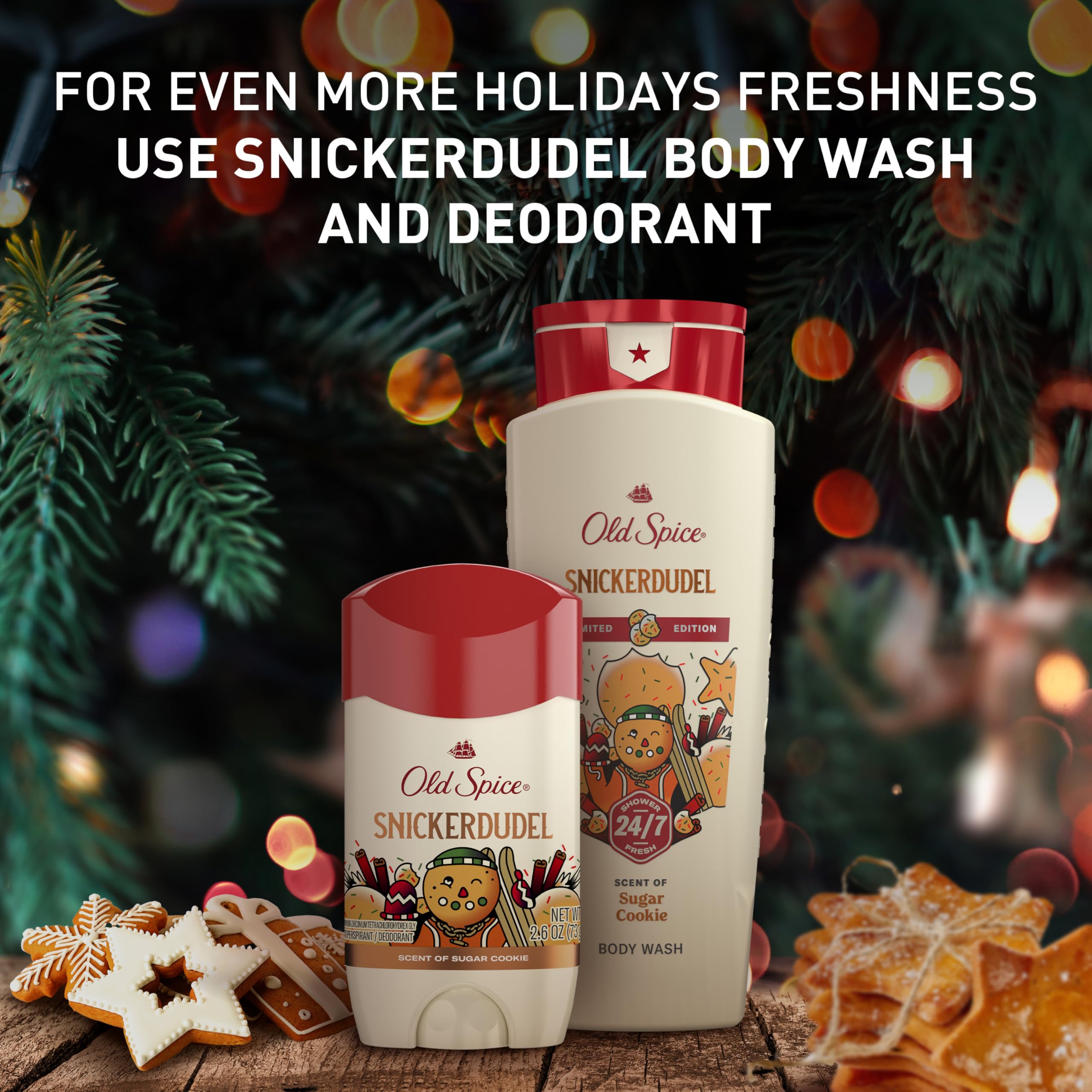 Old Spice Holidude - Parfum Sugar Cookie, douceur sucrée des fêtes