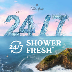 Old Spice brise littorale — parfum frais après la douche