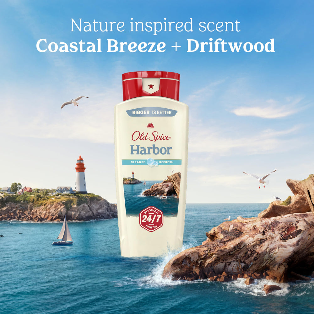 Old Spice étiquette vitamine B3 et soin léger pour la peau