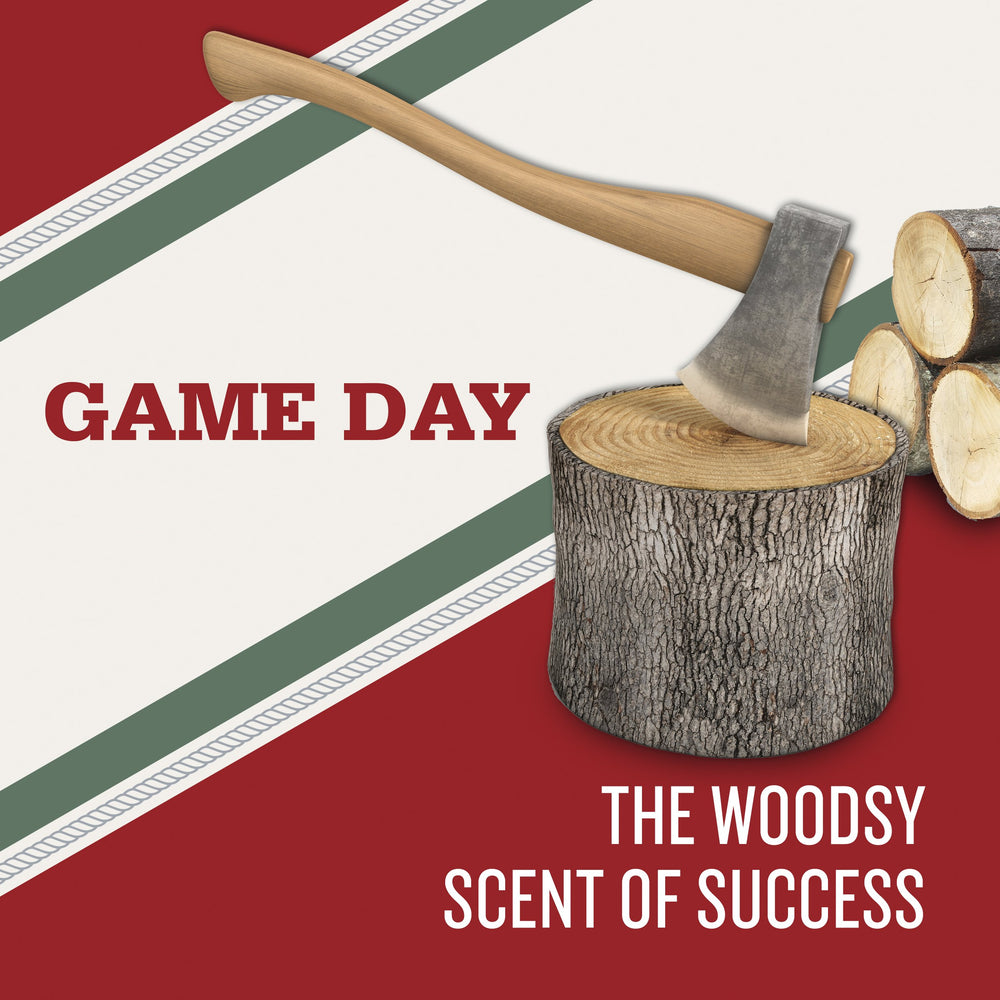 Old Spice Jour de Match antitranspirant enveloppe la peau d'un parfum masculin.