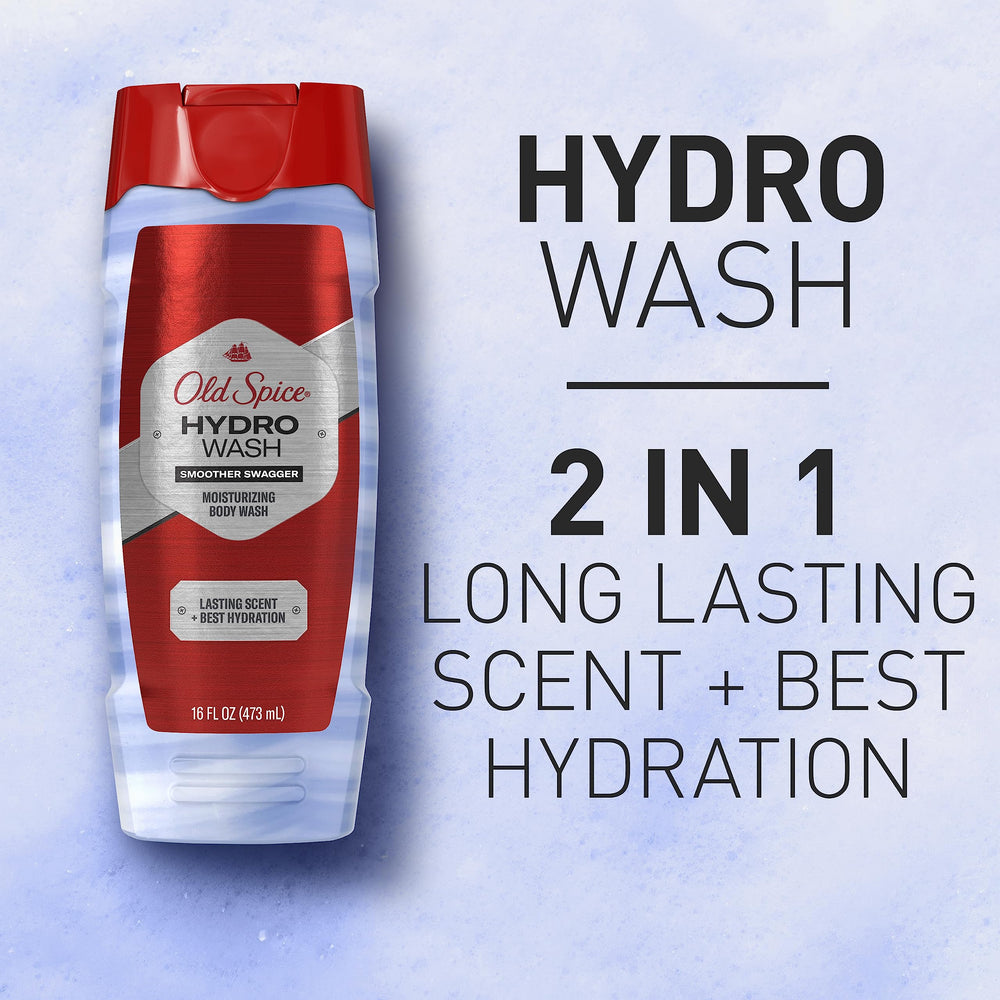 Old Spice Hydro Wash rend la douche quotidienne plus fraîche