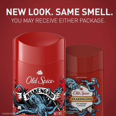 Old Spice Krakengard — emballage design marin, attrayant et pratique à l'achat.