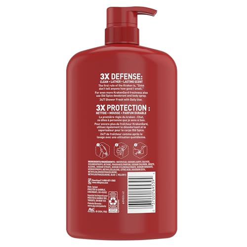 Lavage corps et visage avec Krakengard, simplicité efficace.