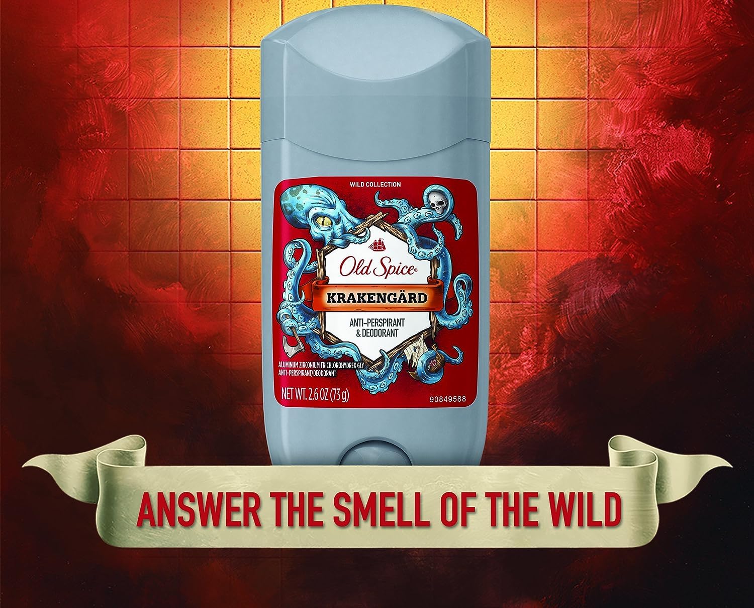 Old Spice Krakengard — sillage longue durée pour rester frais après l'effort.