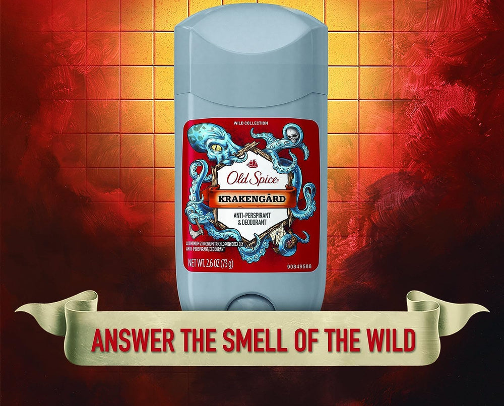 Old Spice Krakengard — sillage longue durée pour rester frais après l'effort.
