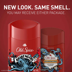 Old Spice Krakengard texture prête à l'application pour une sensation nette.