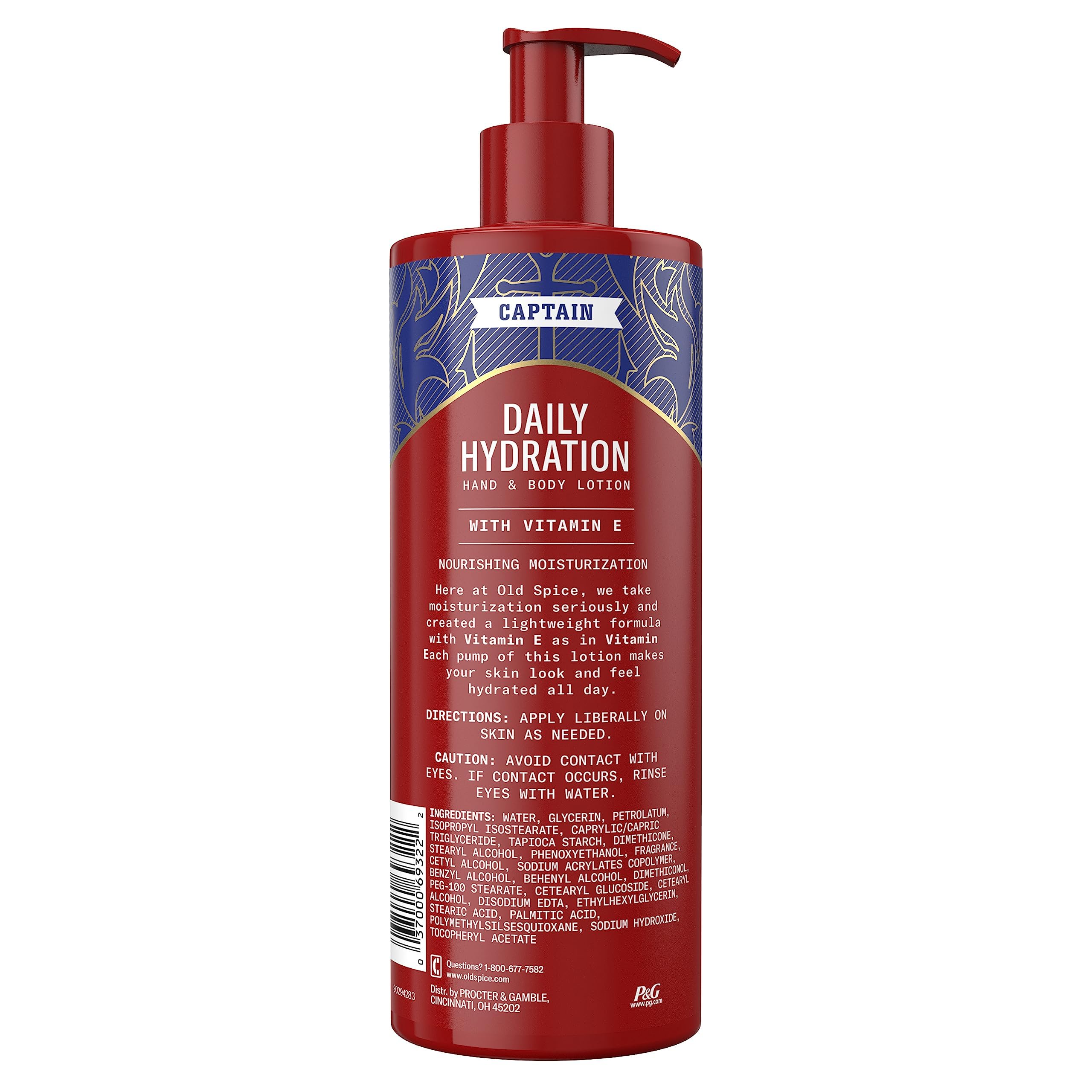 Old Spice Lotion Usage quotidien – texture légère pour homme actif.