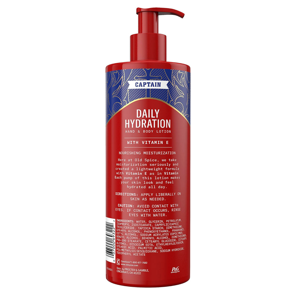 Old Spice Lotion Usage quotidien – texture légère pour homme actif.