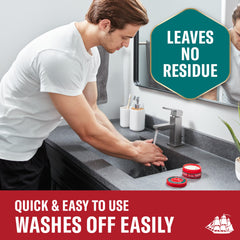 Maintien moyen-haut offert par Old Spice No-Poof Paste.
