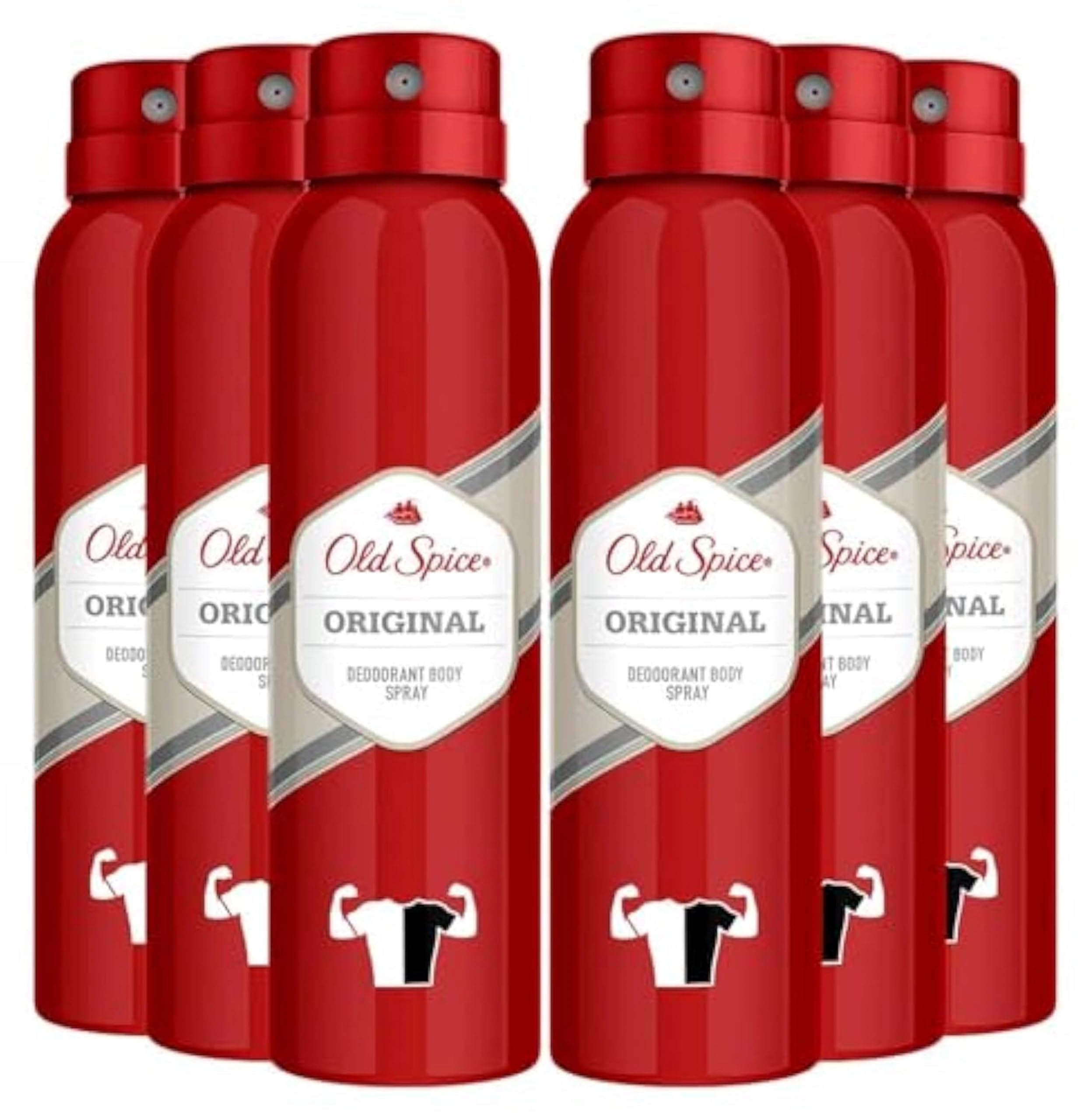 Old Spice Original spray – bouteille, parfum durable pour rester frais toute la journée.