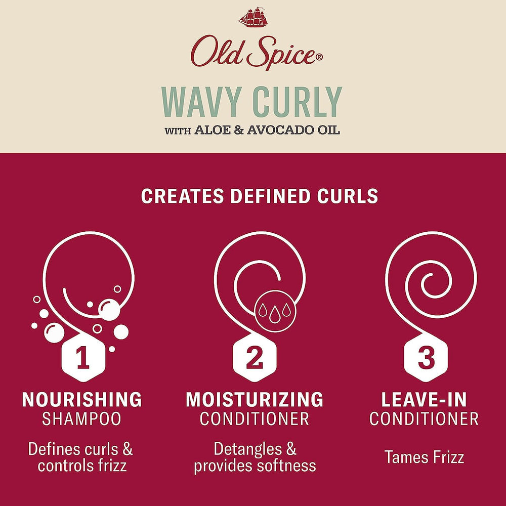 Profil parfum Old Spice: soin des boucles pour un parfum frais.