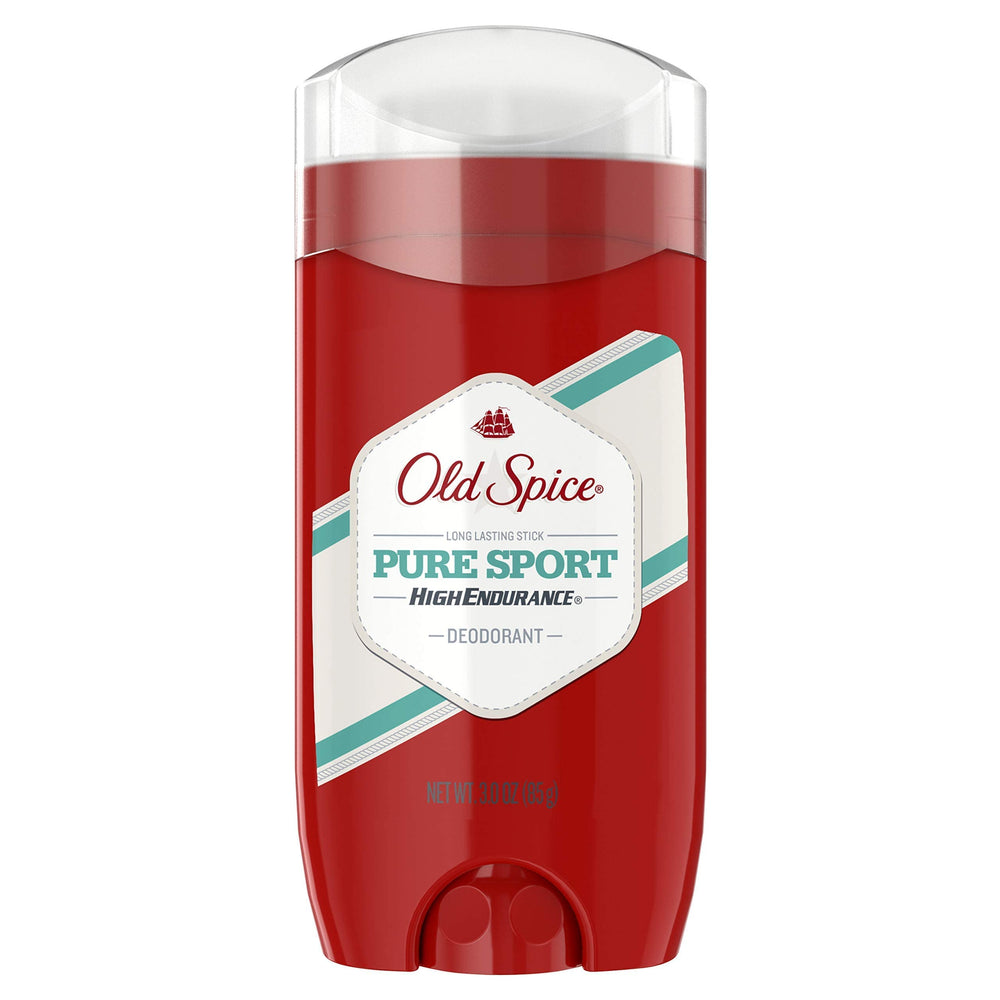 Old Spice Pure Sport stick déodorant — application rapide pour la journée active.