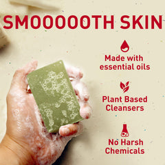 Old Spice Savon-barre Off the Grid exfoliation-douce: élimine impuretés sans agresser.