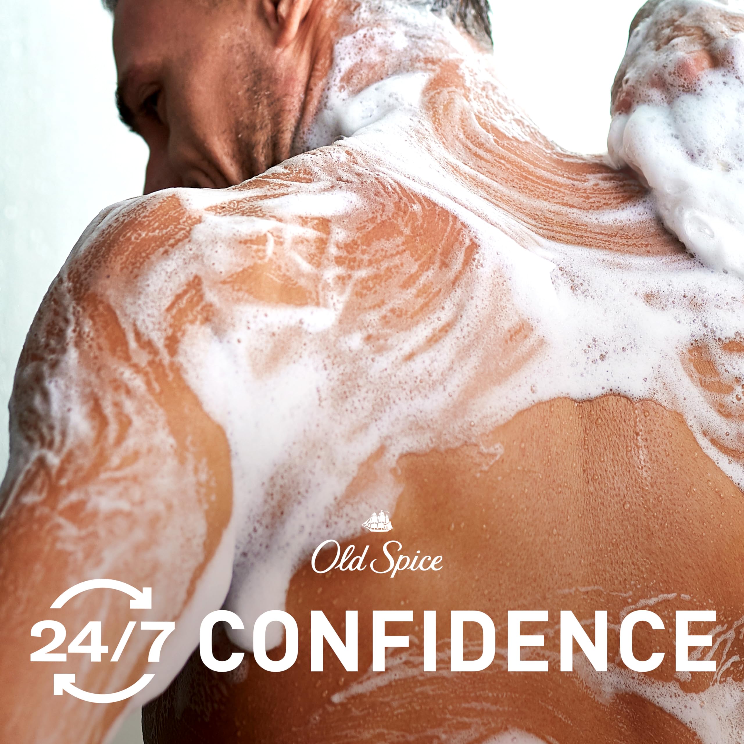Old Spice Savon-barre Off the Grid hydratation-10x: peau plus souple après usage.
