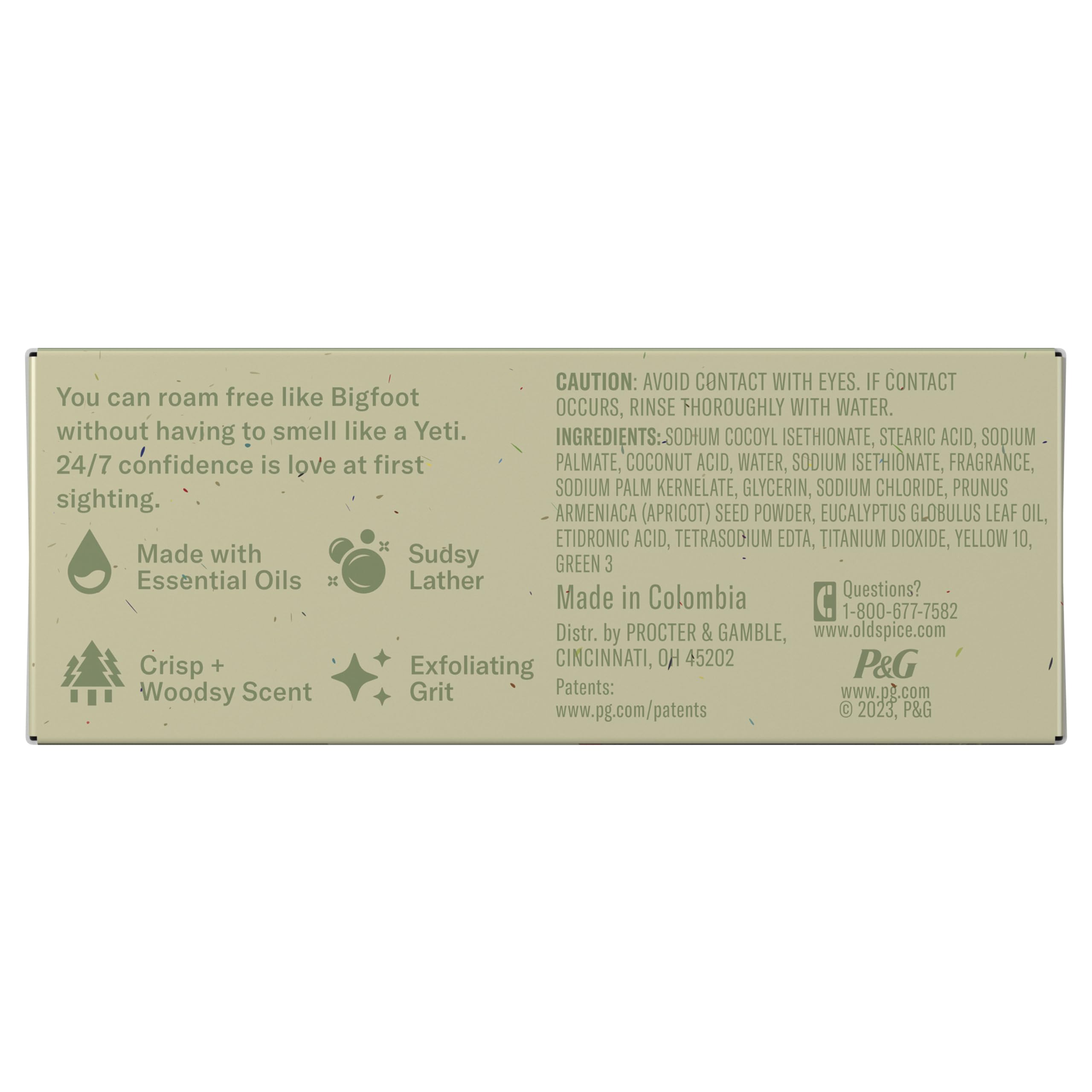 Old Spice Savon-barre Off the Grid pack-6: ensemble pratique.