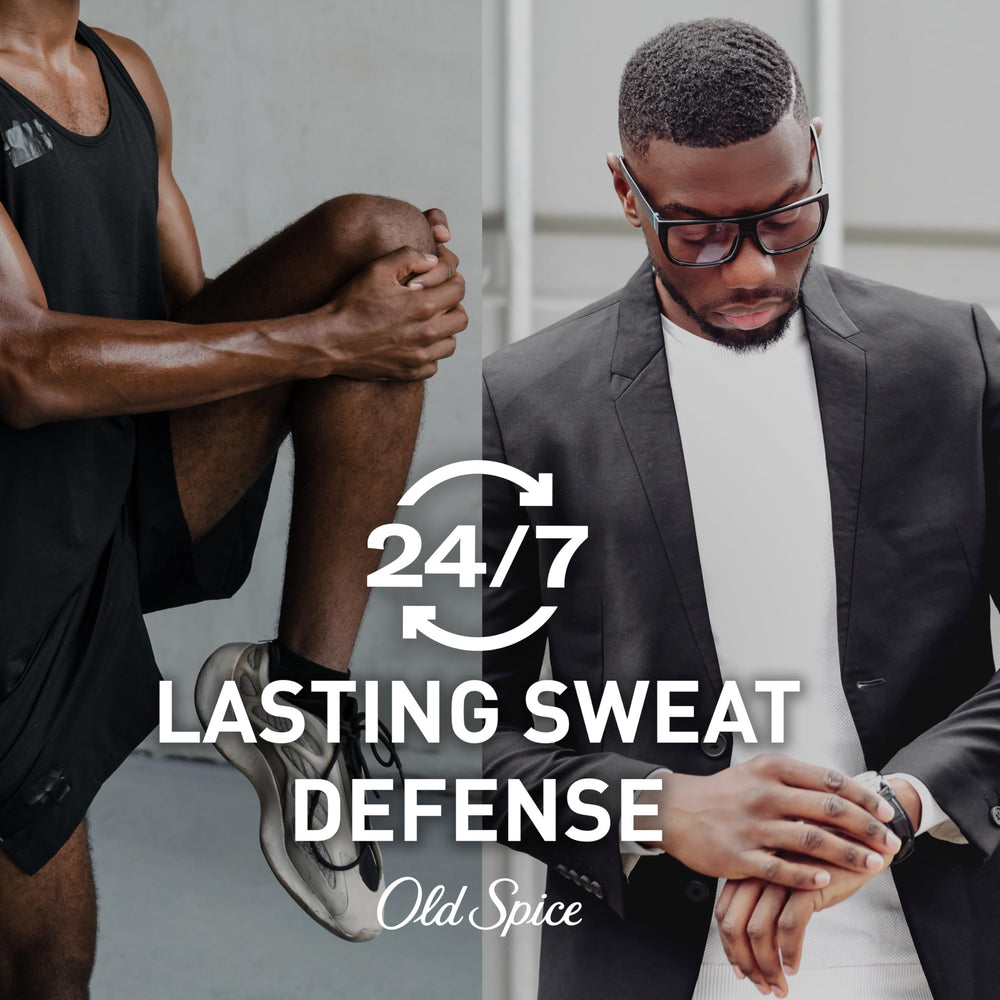 Old Spice Steel Titan, arôme chêne vieilli pour une sensation durable.