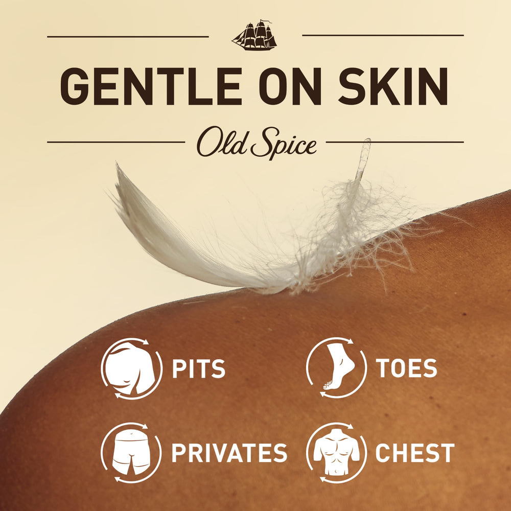 Old Spice Tout-Corps Déodorant dermatologiquement testé, soin de la peau du corps.