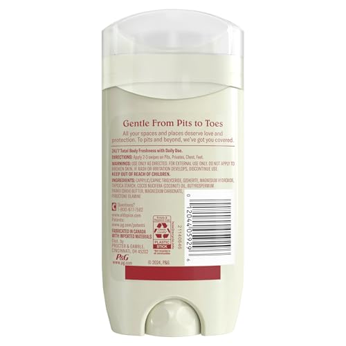 Old Spice Tout-Corps Déodorant sans aluminium, formule pure et sûre pour la peau.