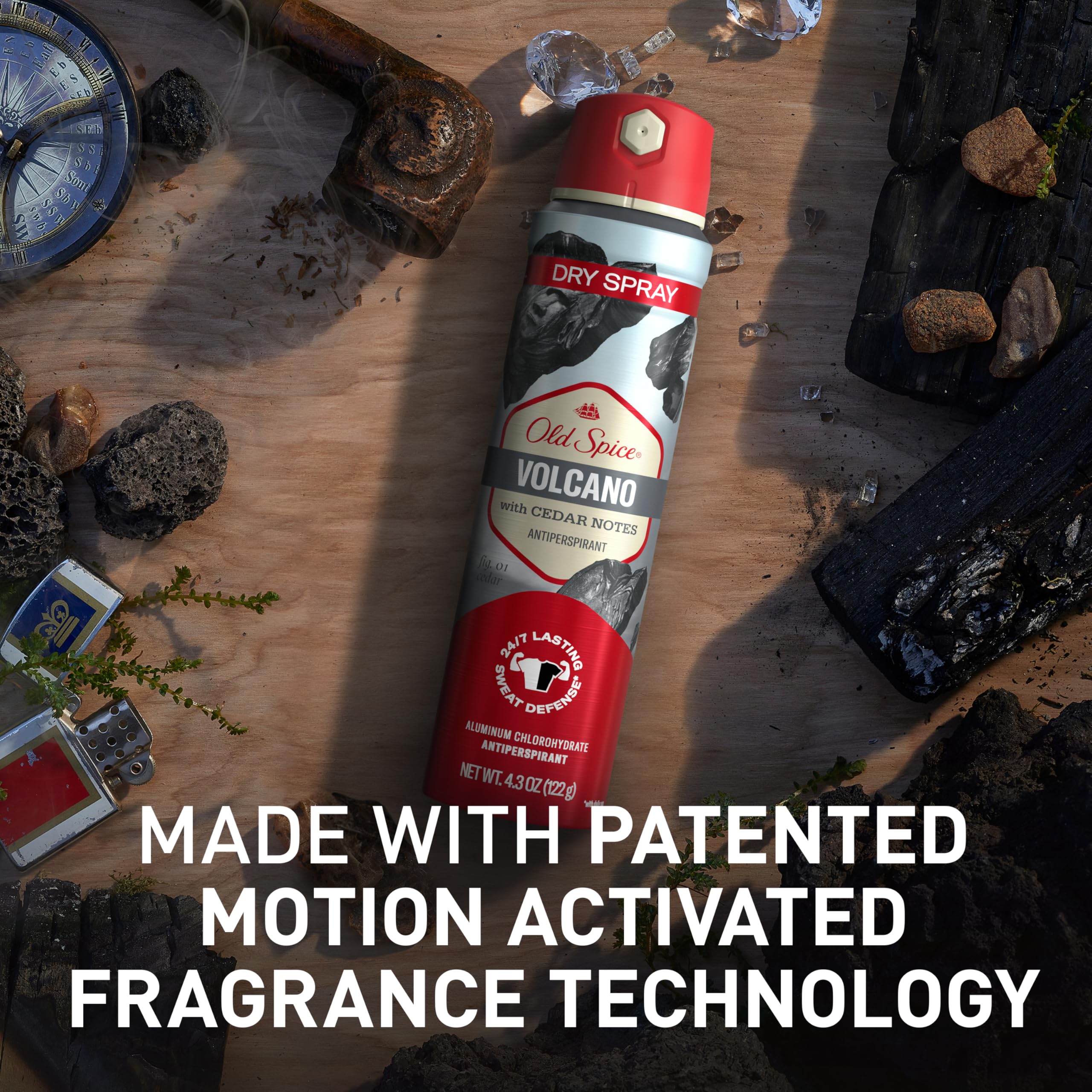 Old Spice Volcano – performance sportive et protection durable