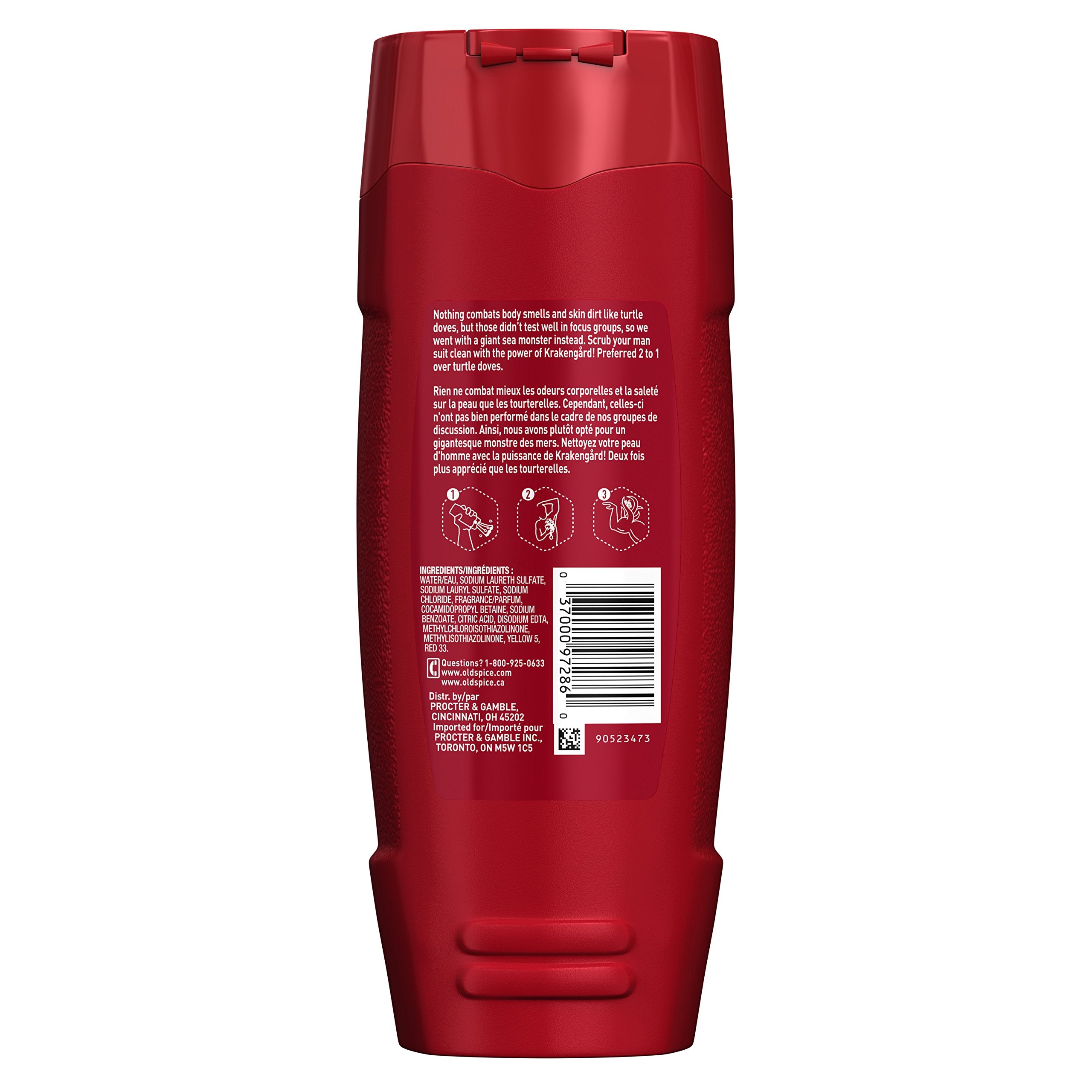 old-spice-wild-parfum-intense, gel-douche au parfum durable.