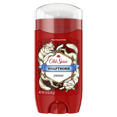 Ensemble Wolfthorn Old Spice de 3 déodorants pour une longévité quotidienne.