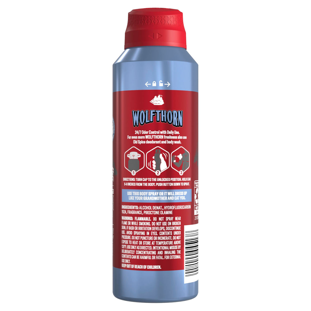 Old Spice Wolfthorn : format voyage 5,1 oz, pack de 3 parfait pour les voyages.