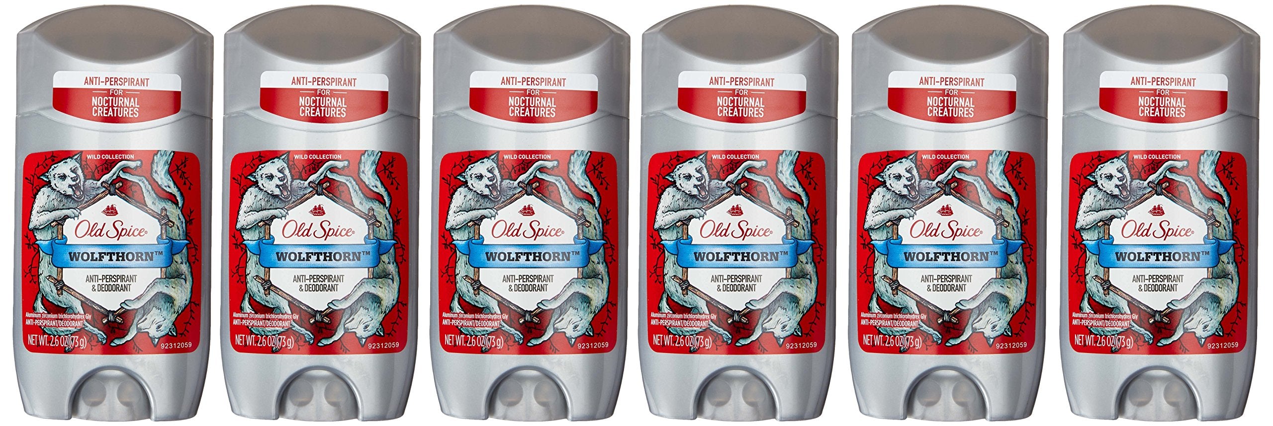 Lot de six batons Wolfthorn pour une protection durable au quotidien.