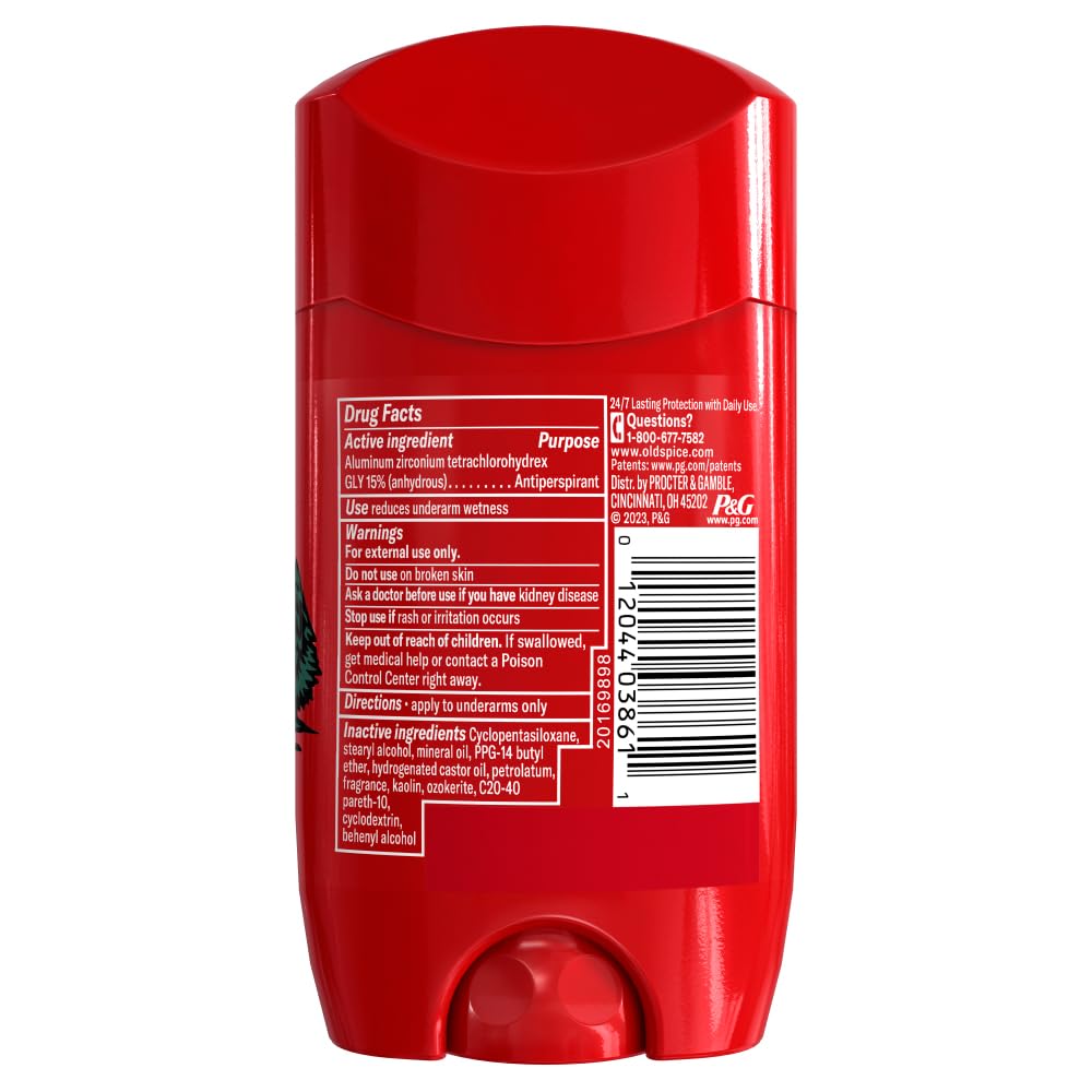 Old Spice Wolfthorn senteur aromatique et masculine.
