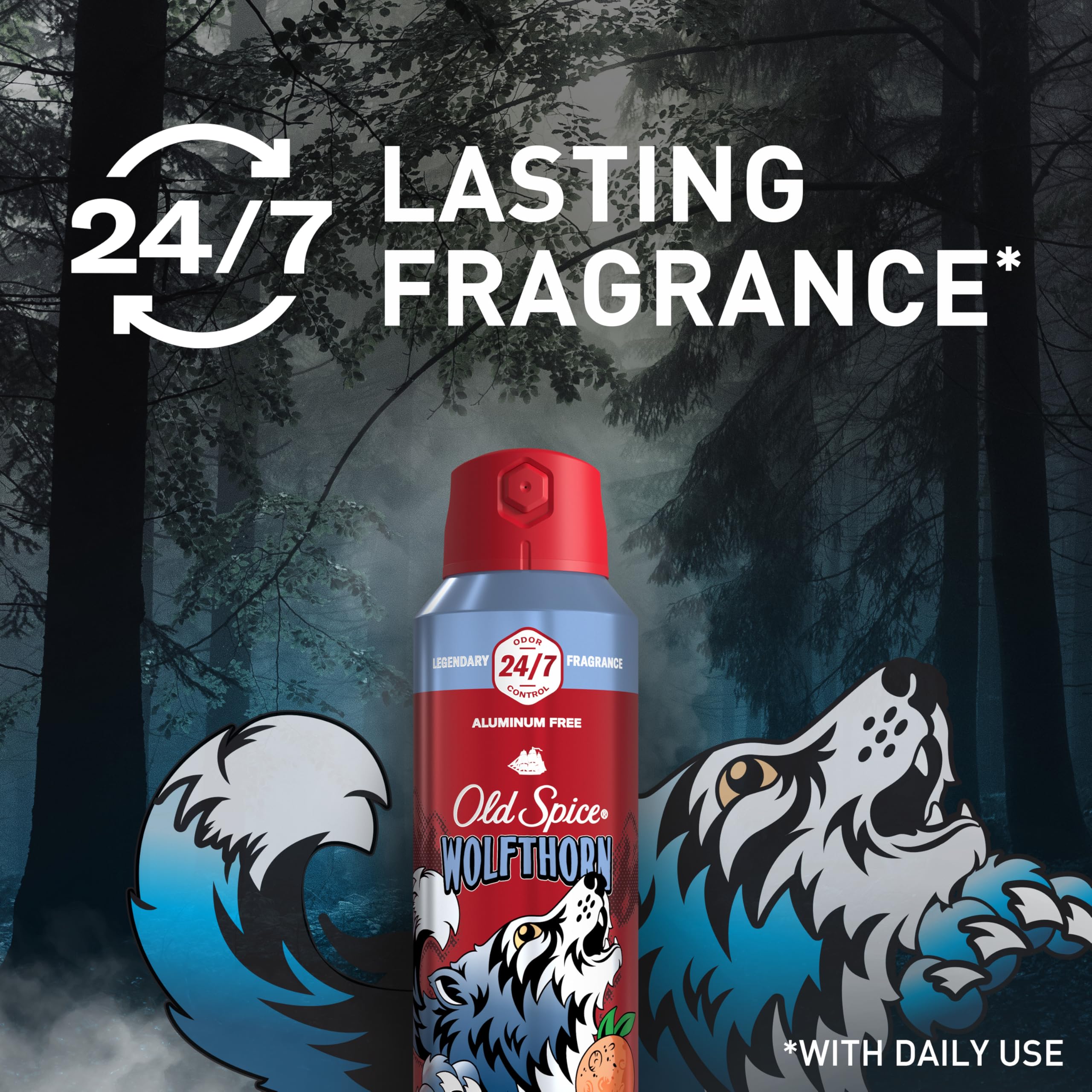 Old Spice Wolfthorn : utilisation en déplacement, format portable.
