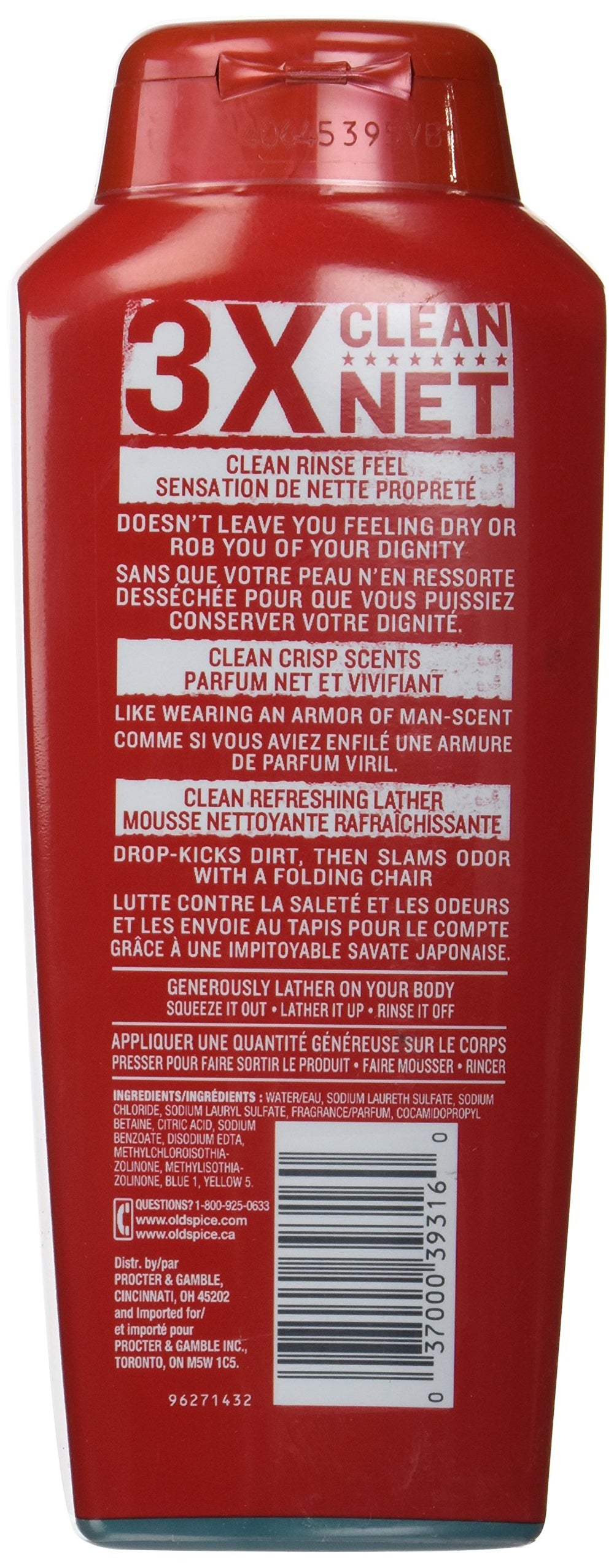 Old Spice pack de 3, emballage compact et pratique pour le rangement et les voyages.
