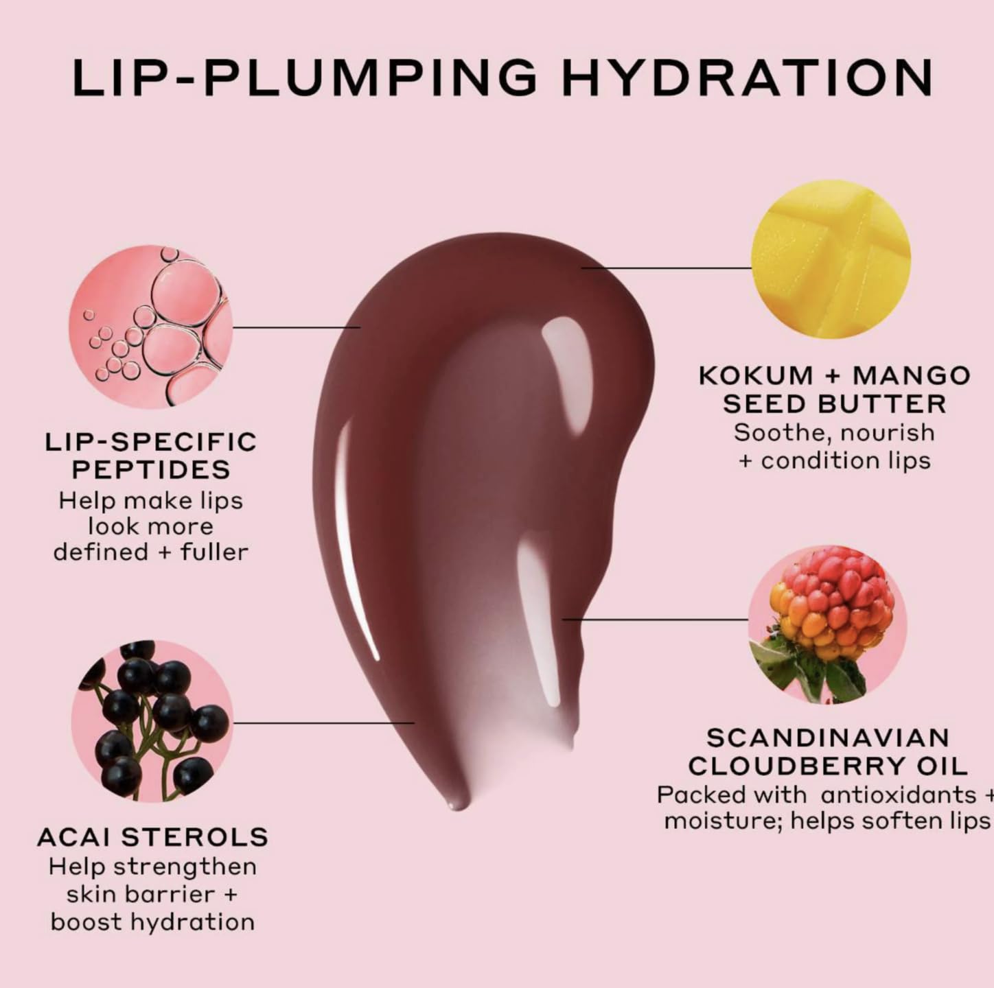 Texture riche Cocoa Creme Pout Preserve pour lèvres hydratées et lisses