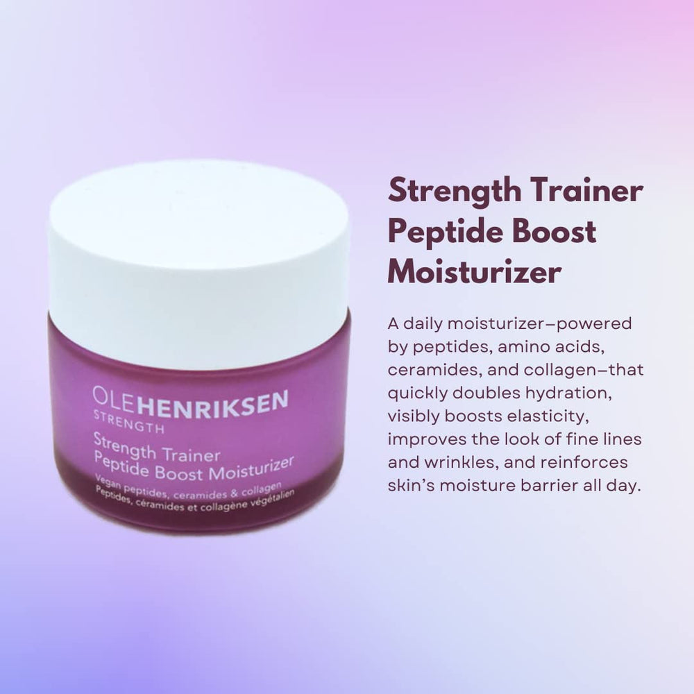 Texture crème riche d'Ole Henriksen pour peau douce et repulpée.