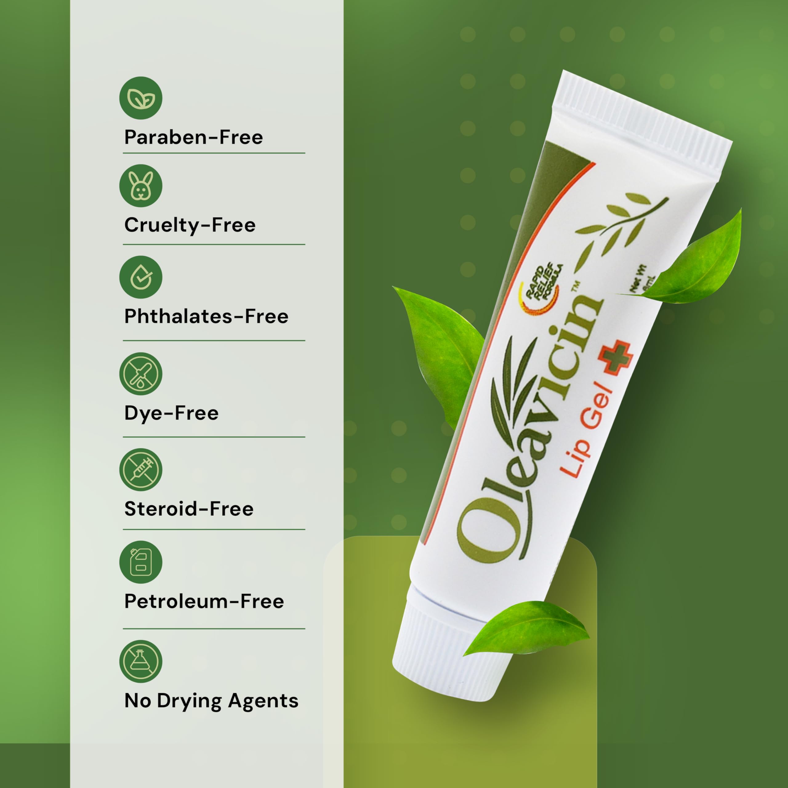 Oleavicin Gel Aloe-propolis protège et apaise les lèvres sensibles.