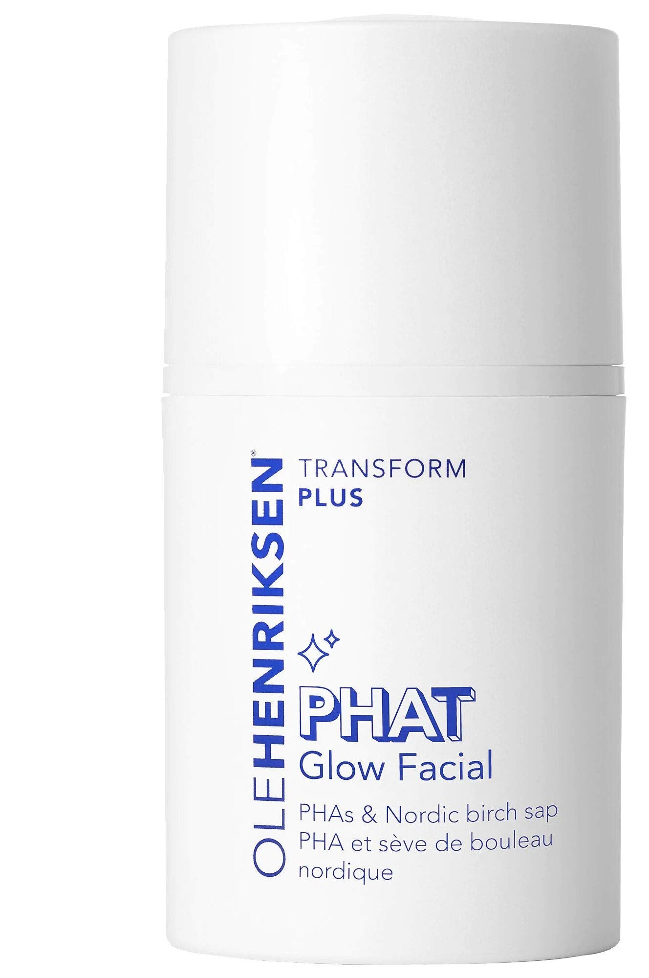 Pot du masque Phat Glow d'OLEHENRIKSEN, hydratant et éclaircissant pour la peau.