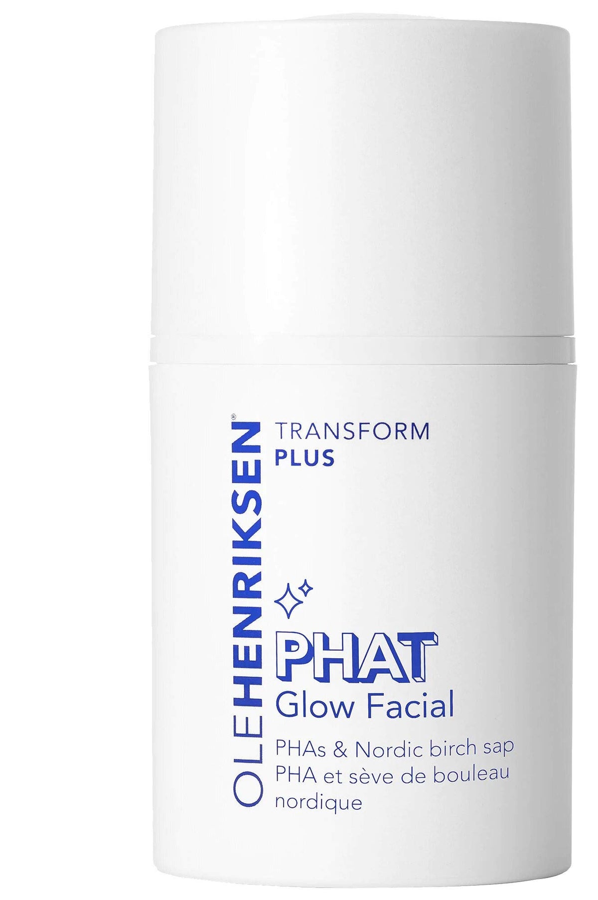 Pot du masque Phat Glow d'OLEHENRIKSEN, hydratant et éclaircissant pour la peau.